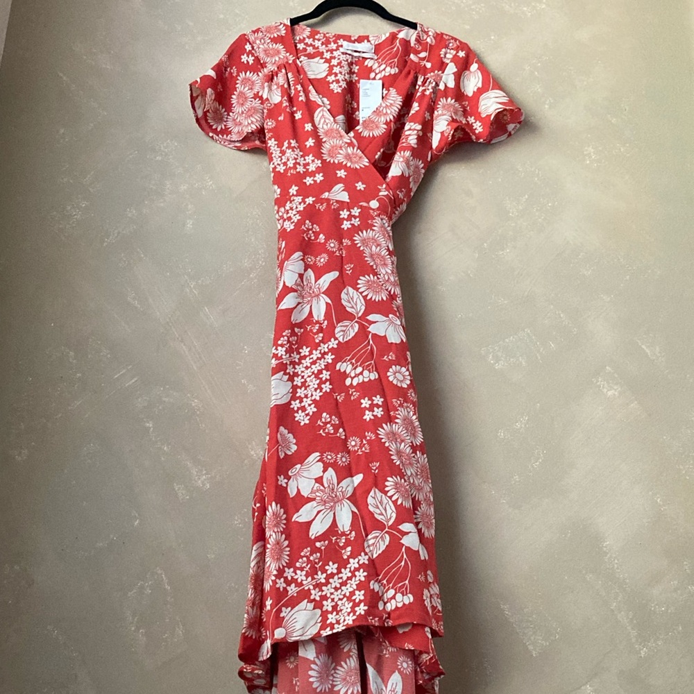 Daphne Wrap Midi Dress